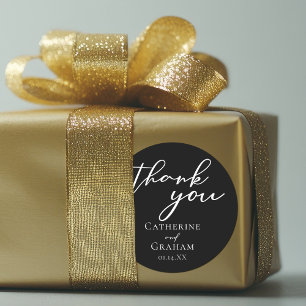 Adesivo Casamento Chic Black Simples