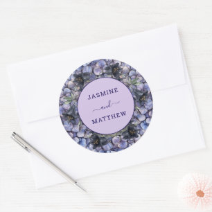 Adesivo Casamento Clássico Caprichoso Chic Floral Preto Ma