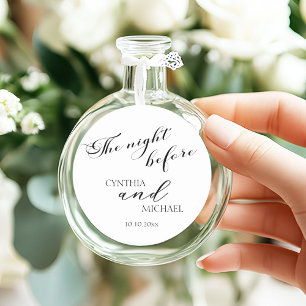 Adesivo Casamento com 'A Noite Antes' do Script Moderno