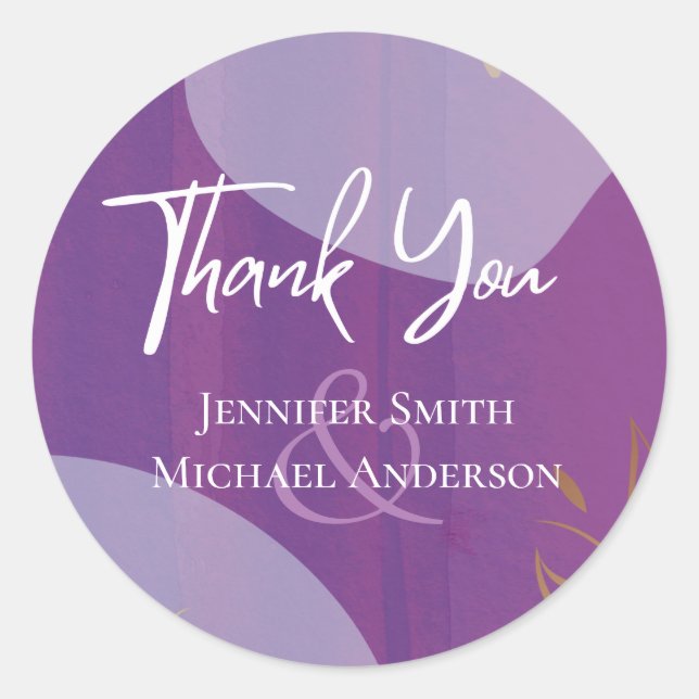 Adesivo Casamento com Abstrato moderno japonês escandinavo (Frente)