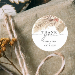 Adesivo Casamento com Palma Seca Pampas Grass