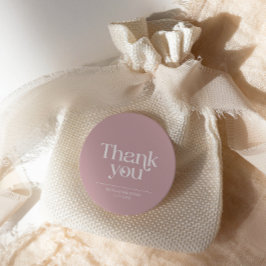 Adesivo Casamento com Rosa de poeira minimalista moderno