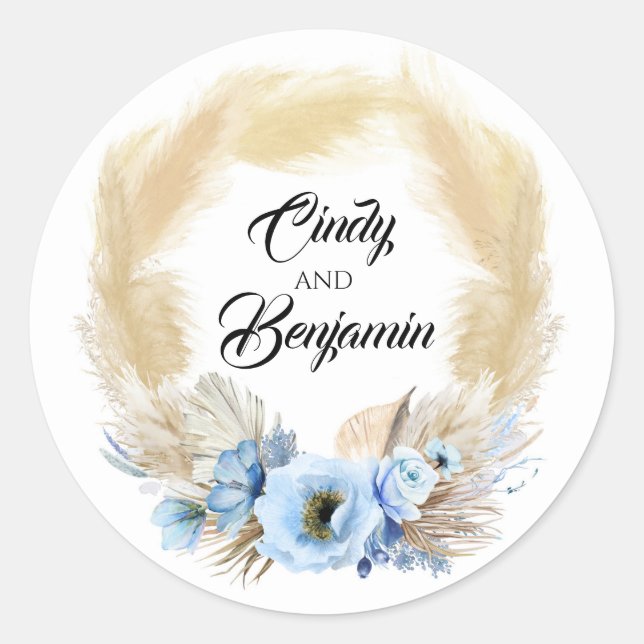 Adesivo Casamento com terra seca da selva tropical (Frente)