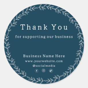 Adesivo Casamento Comercial Imobiliário Chic Azul Escuro