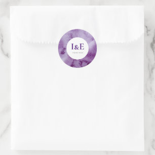 Adesivo Casamento Cor Lavanda Violeta Ultra Elegante