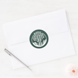 Adesivo Casamento da Árvore Verde Aspen