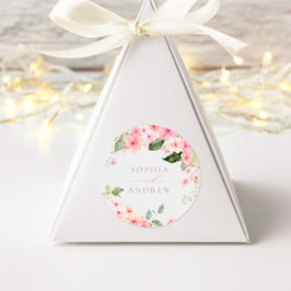 Adesivo Casamento das Flores de Sakura Rosa Elegante