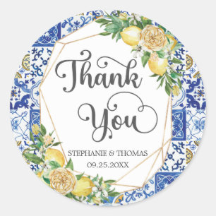 Adesivo Casamento de Azulejos do Mosaico Mediterrâneo com 