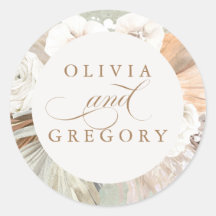 Casamento de Boho com Grass e Flores Brancas