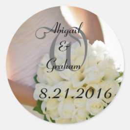 Adesivo Casamento de Buquê de Flor