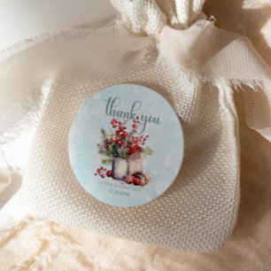 Adesivo Casamento de buquê de morango Cozy Winter Rowan