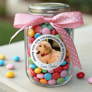 Adesivo Casamento de Cachorro Personalizado Favorita Cacho