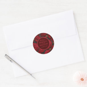 Adesivo Casamento de Destino com Pétalas de Cravo Customiz