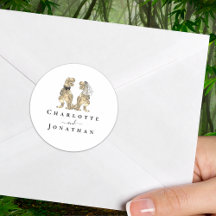 Casamento de Dinossauros Personalizado