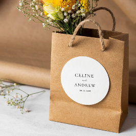 Adesivo Casamento de Eterno Limpo Moderno