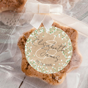 Adesivo Casamento de fazenda de flores para a respiração d