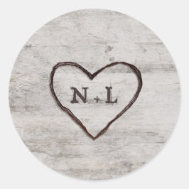 Adesivo Casamento De Feiticeiros Rústicos De Berço