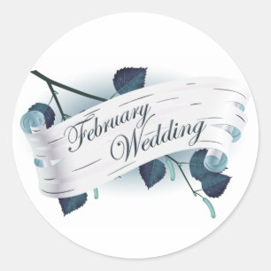 Adesivo Casamento de fevereiro : Folhas da temporada :
