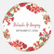 Casamento de Flores Botânicas do Jardim Floral Ver