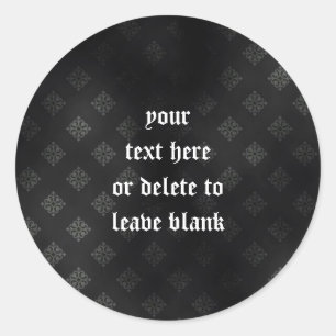 Adesivo Casamento de Góticos de Scroll Vampire