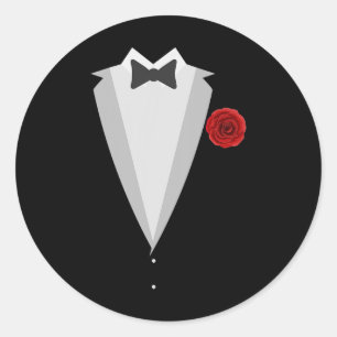 Adesivo Casamento de Groom Preto Torre Engraçado Solteiro 