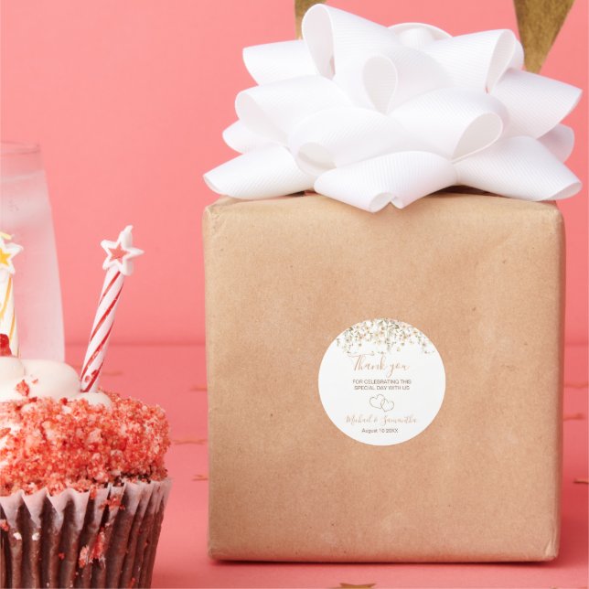 Adesivo Casamento de Ivory e Blush Wildflower (Festa)