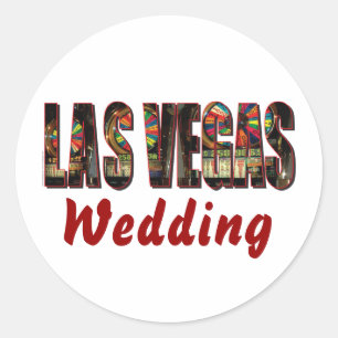 Adesivo Casamento de Las Vegas