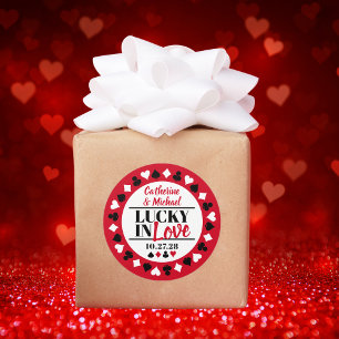 Adesivo Casamento De Las Vegas Casino Salvar A Data