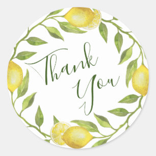 Adesivo Casamento de limões doces e verduras