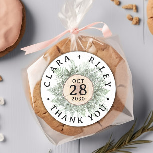 Adesivo Casamento De Madeira Floral Rustic Watercolor Obri