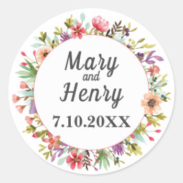 Adesivo Casamento de Melancia-d'Água