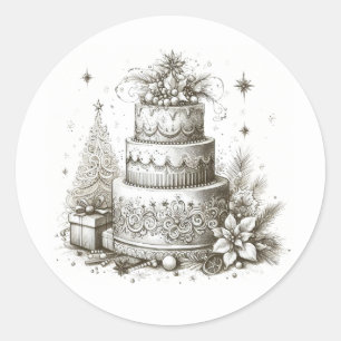 Adesivo Casamento de Natal