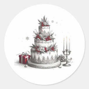 Adesivo Casamento de Natal