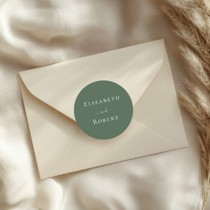 Adesivo Casamento de Nomes de Casais Minimalistas do Dark