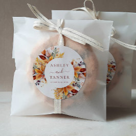 Adesivo Casamento de outono Elegante