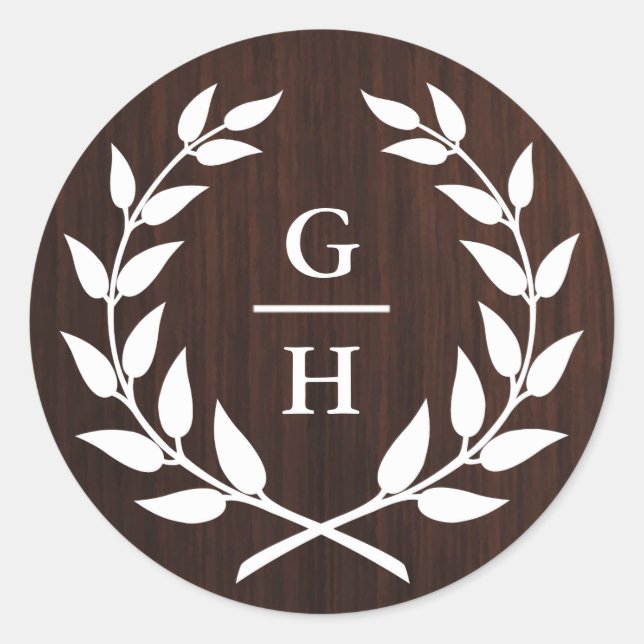 Adesivo Casamento de Padrão de Madeira Rústica com Solo La (Frente)