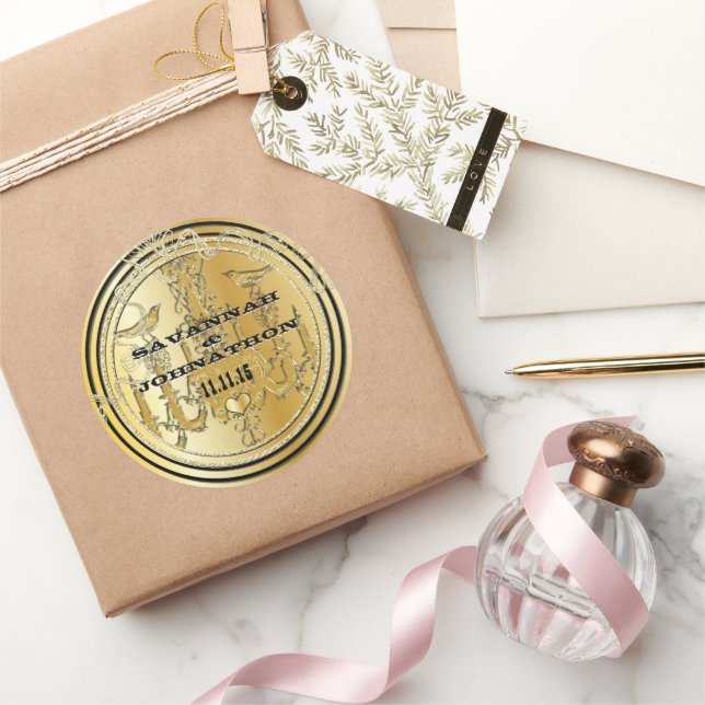 Adesivo Casamento de Pássaros com Chandelier Chandelier, D (Presentear)