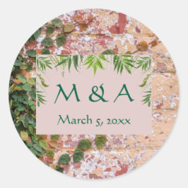 Adesivo Casamento de Pincéis com a Ivy Verde