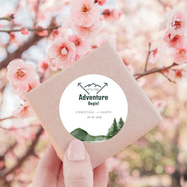 Adesivo Casamento de Pinheiros da Floresta Russa da Flores (Criador carregado)