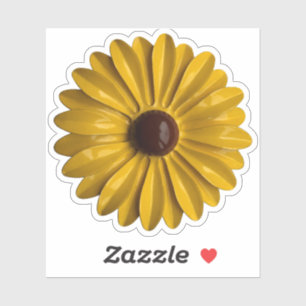 Adesivo Casamento de primavera Floral de Hippie Daisy Flow