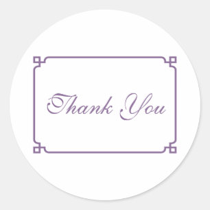 Adesivo Casamento De Quadrinhos De Deco Roxo Obrigado