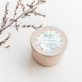 Adesivo Casamento de Rosa Azul Moderna e Tendência