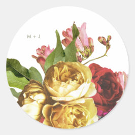 Adesivo Casamento de Rosas do Jardim Inglês