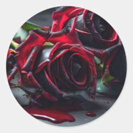 Adesivo Casamento de Rosas góticos