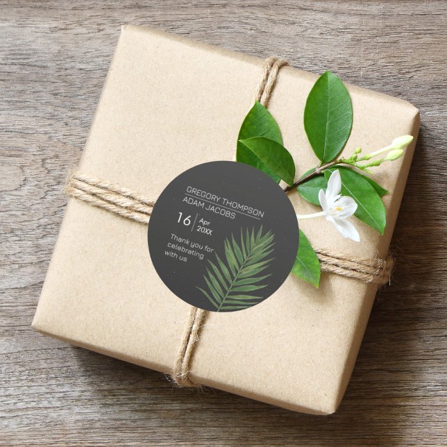 Adesivo Casamento de Starry Sky & Beach Minimalista modern (Criador carregado)