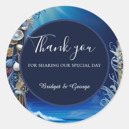 Adesivo casamento de vibe na costa azul