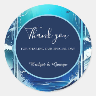 Adesivo casamento de vibe na costa azul