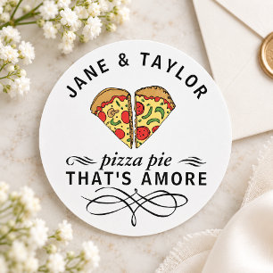 Adesivo Casamento do Amor por Pizza Pie
