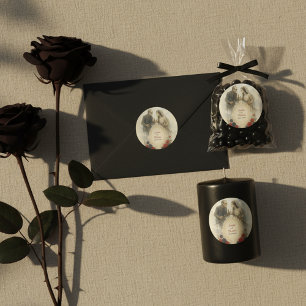 Adesivo Casamento do gótico Zombie Halloween