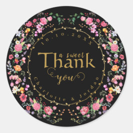 Adesivo Casamento do Jardim de Primavera do Elegante Wildf